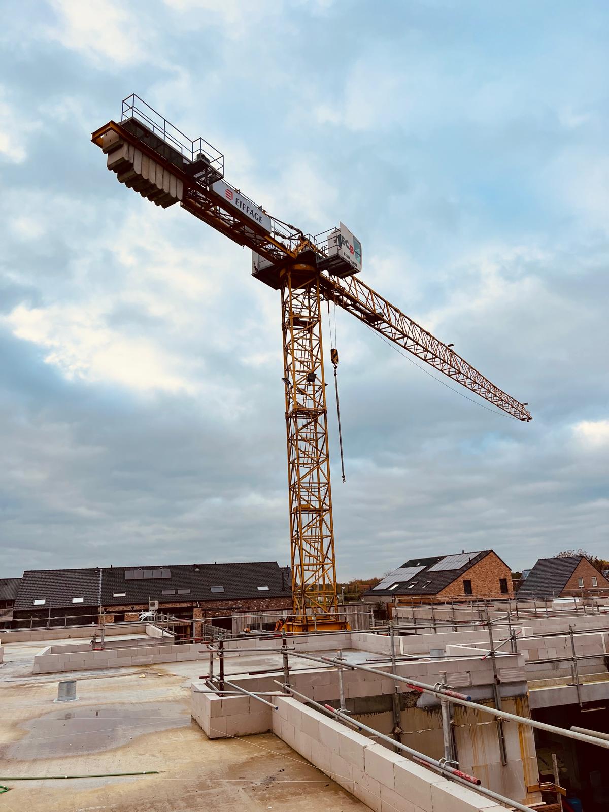 Vuylsteke-Eiffage Oostnieuwkerke Torenkraan